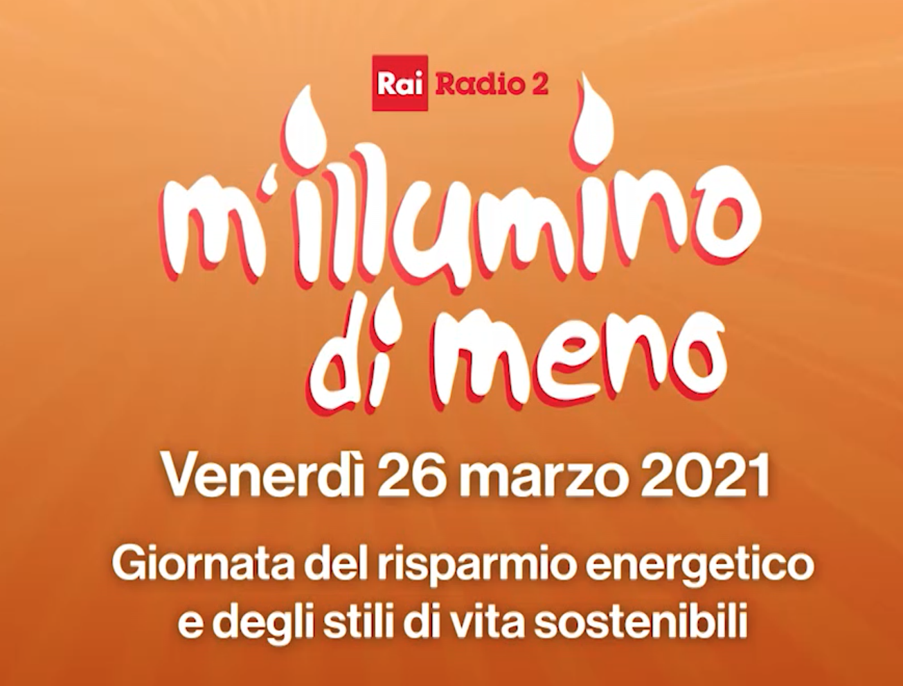 “M'illumino di Meno”: giornata del risparmio energetico e degli stili di